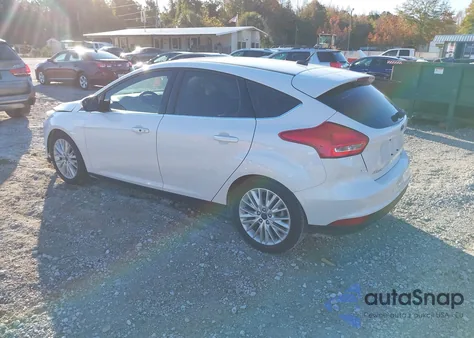 2016 Ford Focus Titanium из США, поврежденный, VIN 1FADP3N22GL344405